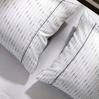 Σετ Παπλωματοθήκη Hauz Limited Edition Tencel 230X250 Grey-white